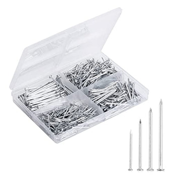 Nail Assortment Kit, 600pc, Small Nails, Nails, Nails for Hanging Pictures