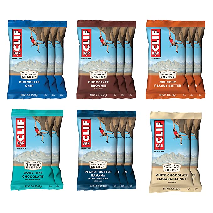 Energy Bars Variety Pack- Made with Organic Oats