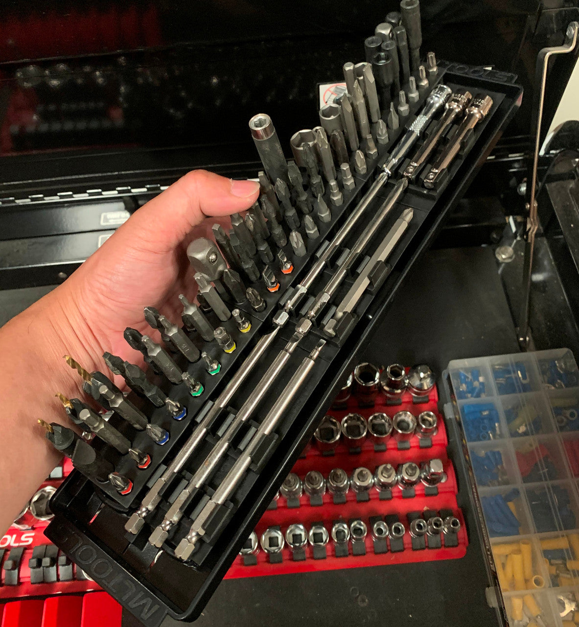 Bit Boss ML TOOLS Bit Boss Universal Tool Bit Holder Organizer – Made in USA