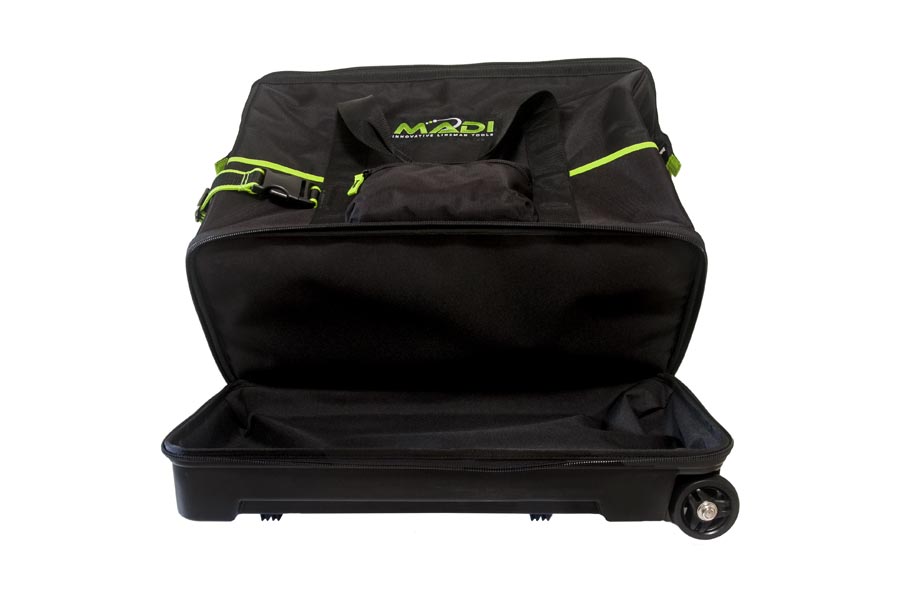 MADI Lineman Dual Compartment Tool & Gear Bag w/ Wheels