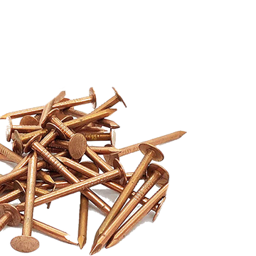 Copper Roofing/Slating nails - 100% Pure Copper nails (50)