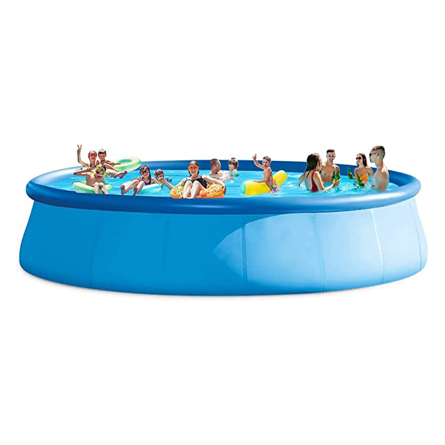 Swimming Pools Above Ground Pool - 12 FT Inflatable Pool and Adults Pool, Swimming Pools Family Swimming Pool Size
